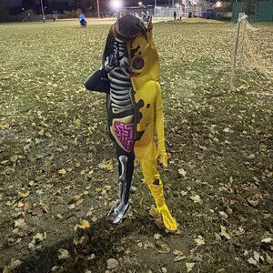 Kids Peely Bone Costume-  Size Small